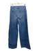 Spanx Size S Medium Wash Cotton Denim Elastic Waist Whiskering Faux Pocket Pants Medium Wash / S