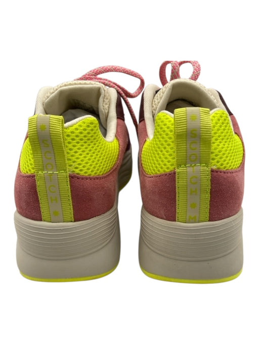 Scotch & Soda Shoe Size 9 Purple, Orange & Pink Suede Synthetic Lace Up Sneakers Purple, Orange & Pink / 9