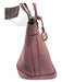 Henri Bendel Light Pink Saffiano Leather Gold hardware 2 handles Zip Top Bag Light Pink / M
