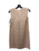 Theory Size 2 Blush Beige Linen Blend Sleeveless Pockets Dress Blush Beige / 2