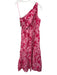 Hyacinth House Size XS Hot pink Cotton Blend Sleeveless Floral Tiered Dress Hot pink / XS