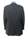 Gucci Black Wool Solid Tuxedo Men's Suit 52L