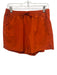 Outdoor Voices Size Large Orange Nylon Blend Elastic Drawstring Waist Shorts Orange / Large