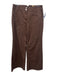 Maeve Size 31 Brown Cotton Blend Denim Patch Pocket Button & Zip Fly Jeans Brown / 31