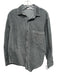 Free People x CP Shades Size S Sage green Cotton Blend Corduroy Collared Top Sage green / S
