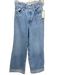 Agolde Size 24 Light Wash Cotton Denim Button Fly High Rise Wide Leg Cuff Jeans Light Wash / 24