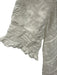 Love Shack Fancy Size 4 White Cotton Short Puff Sleeve Sheer Lace Buttons Dress White / 4