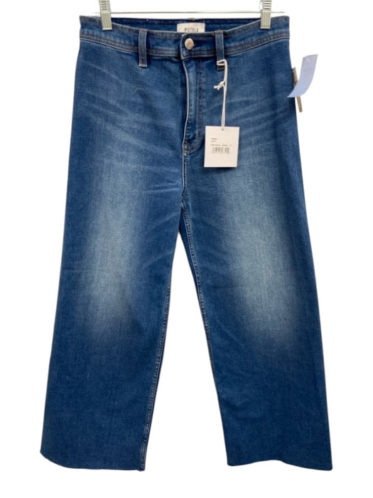Pistola Size 27 Medium Wash Cotton Blend Denim High Rise Button & Zip Fly Jeans Medium Wash / 27