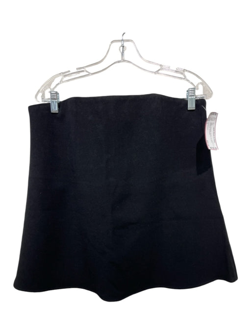 Tuckernuck Size L Black Polyester Boning Zip Back Strapless Top Black / L