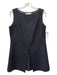 Ann Mashburn Size L Black Mini Front Slit Sleeveless Dress Black / L