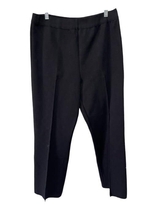 High Sport Size XL Black Cotton Blend High Rise Wide Leg Pants Black / XL