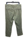 AMO Size 32 Olive Cotton Blend Straight Pants Olive / 32