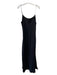 J. Crew Size as is Black Cupro Blend Adjustable Spaghetti Strap Slip Dress Black / as is