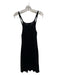 RYKIEL Sonia Rykiel Size S Black Cotton Sleeveless Beaded Design Dress Black / S