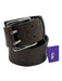 Ter Et Bantine Dark Green Crocodile Leather Square Buckle Double Buckle Belts Dark Green