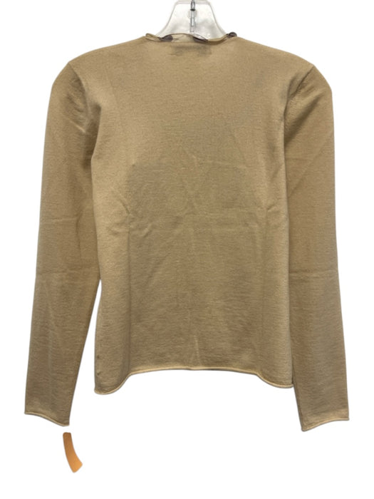Brunello Cucinelli Size S/M Beige & Brown Cashmere Blend Long Sleeve Sweater Set Beige & Brown / S/M