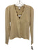 Brunello Cucinelli Size S/M Beige & Brown Cashmere Blend Long Sleeve Sweater Set Beige & Brown / S/M