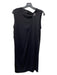 Rag & Bone Size XS Black Viscose Sleeveless Crew Neck Grommet Knee length Dress Black / XS