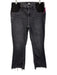 Paige Size 29 Faded Black Cotton Denim Low Rise Raw Hem Elastic Jeans Faded Black / 29