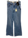 Levi's Size 25 Medium light wash Cotton Blend Denim Distressed High Rise Jeans Medium light wash / 25
