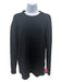 Khaite Size S Black Cashmere Ribbed Trim Long Sleeve Knit Sweater Black / S