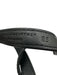Stella McCartney Black Faux Leather Croc Embossed Silver Tone Hardware Belts Black / 85