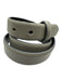 Ter Et Bantine Wet Cement Gray Leather Peg Closure Belts Wet Cement Gray / 44