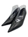 Toteme Shoe Size 39 Black Leather Upper Pointed Toe Sculpted Detail Pumps Black / 39