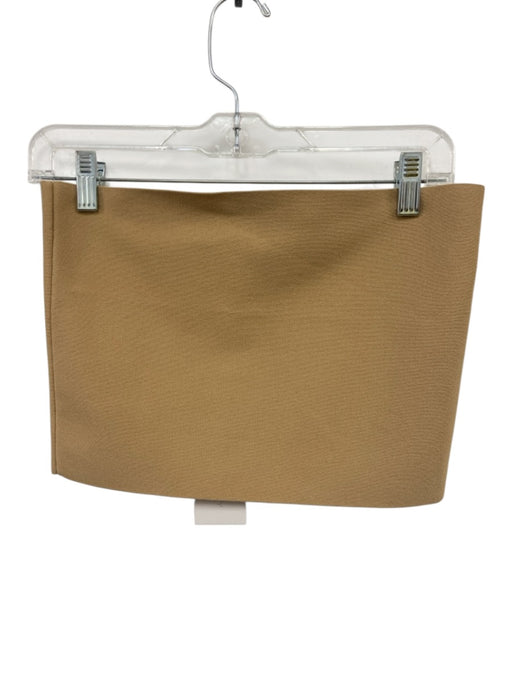 Stella McCartney Size M Beige Viscose Blend Stretch Strapless Tube Bandeau Top Beige / M