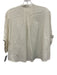 India Collection Emerson Fry Size One Size Off White Cotton Swiss Dot Crop Top Off White / One Size