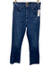 Mother Size 29 Dark Wash Cotton Denim High Rise Contrast Stitch Jeans Dark Wash / 29