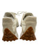 New Balance Shoe Size 10 Cream & White Suede & Leather Logo Lace Up Sneakers Cream & White / 10