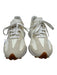 New Balance Shoe Size 10 Cream & White Suede & Leather Logo Lace Up Sneakers Cream & White / 10