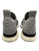 Tods Shoe Size 40 Light Gray & Gray Synthetic Knit Perforated Logo Sneakers Light Gray & Gray / 40