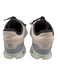 On Cloud Shoe Size 10 Light Pink & Gray Synthetic Round Toe Lace Up Sneakers Light Pink & Gray / 10