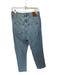 Zara Size 8 Light Wash Cotton High Waist Straight Leg Jeans Light Wash / 8