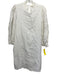 Ann Mashburn Size M Ivory White Linen Eyelet Long Balloon Sleeve Pockets Dress Ivory White / M
