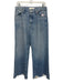 Mother Superior Size 30 Light Wash Cotton Denim High Rise Whiskering Flare Jeans Light Wash / 30