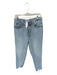 Pistola Size 30 Light Wash Cotton High Waist Straight Leg Raw Hem Jeans Light Wash / 30