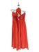 FP Beach Size L Orange Cotton Halter Neck Maxi Dress Orange / L