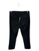 Mother Size 26 Black Cotton Blend High Waist Straight Leg Raw Hem Jeans Black / 26