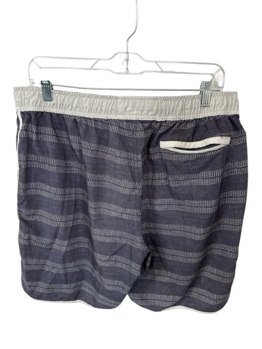 Vuori Size XL Gray & Taupe Recycled Polyester Dots Athletic Men's Shorts Gray & Taupe / XL