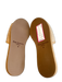 Eric Javits Shoe Size 9 Beige Leather Upper open toe Crochet Flats Sandal Shoes Beige / 9