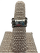 John Hardy Silver 925 18K Gold Hammered Two Tone Overlap Ring Silver