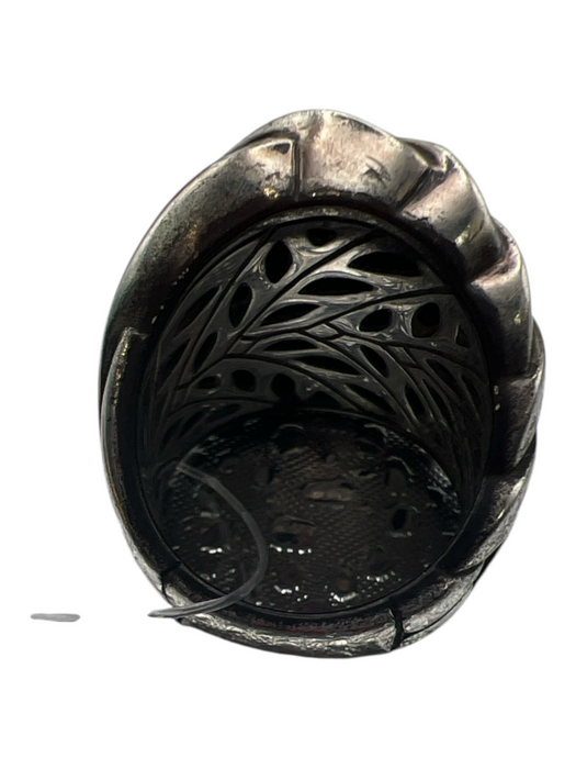John Hardy Silver 925 16.56 grams Etched Wide Statement Ring Silver