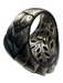 John Hardy Silver 925 16.56 grams Etched Wide Statement Ring Silver