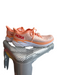 Hoka Shoe Size 7.5 Orange Fabric Perforated Lace Up Almond Toe Runner Shoes Orange / 7.5