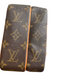 Louis Vuitton Brown & Tan Canvas & Leather Coated Monogram Crossbody Bag Brown & Tan / Small