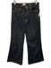 Pilcro Size 28 Dark Wash Cotton Denim High Rise Flare Pockets Jeans Dark Wash / 28