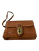 Fossil Brown Leather Solid Pouch Men's Accessories